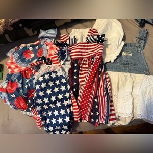 Patriotic 4th of July 12 month lot Americana